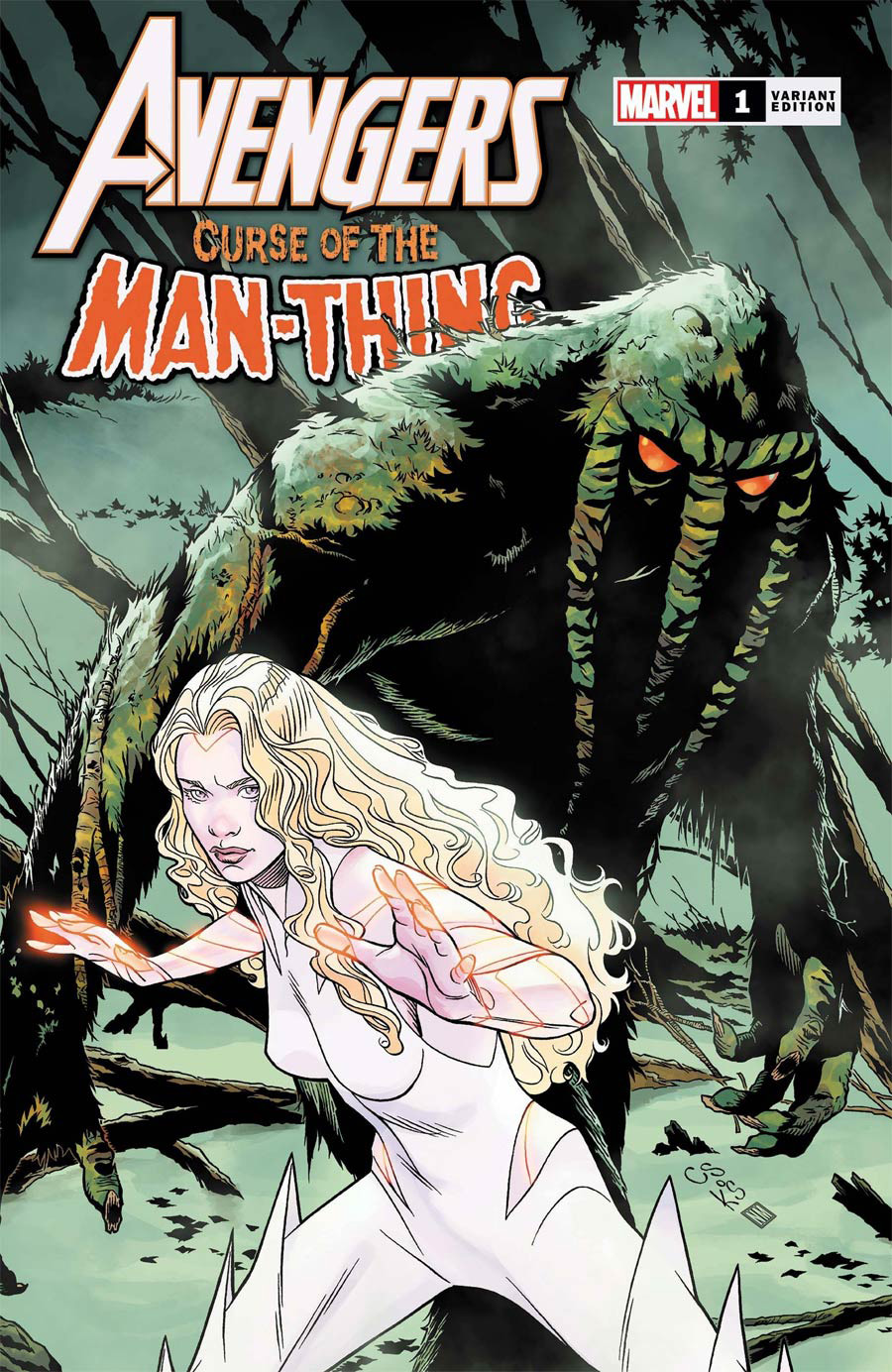 Avengers Curse Of The Man-Thing #1 (One Shot) Cover C Variant Chris Sprouse Cover