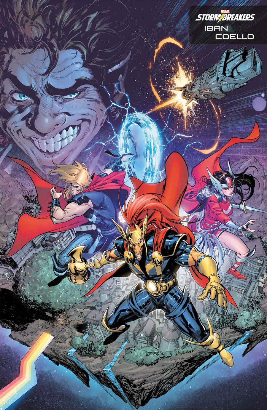 Beta Ray Bill #1 Cover B Variant Iban Coello Stormbreakers Cover (King In Black Tie-In)