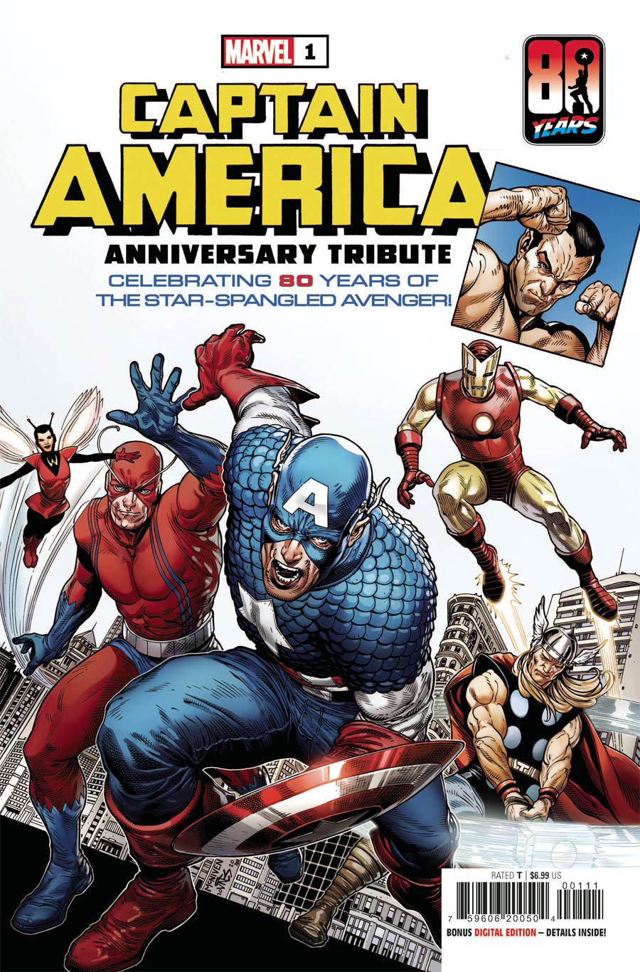 Captain America Anniversary Tribute #1 (One Shot) Cover A Regular Steve McNiven Cover