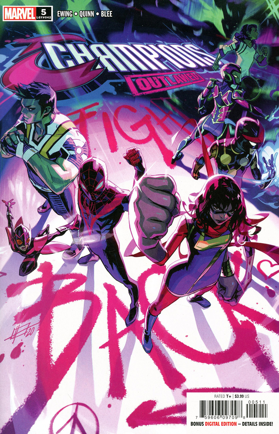 Champions (Marvel) Vol 4 #5 Cover A Regular Toni Infante Cover