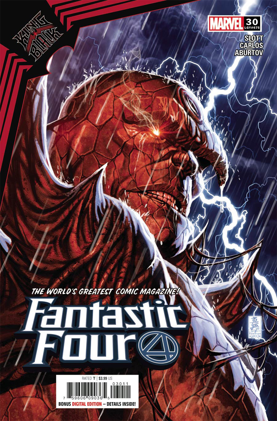 Fantastic Four Vol 6 #30 Cover A Regular Mark Brooks Cover (King In Black Tie-In)