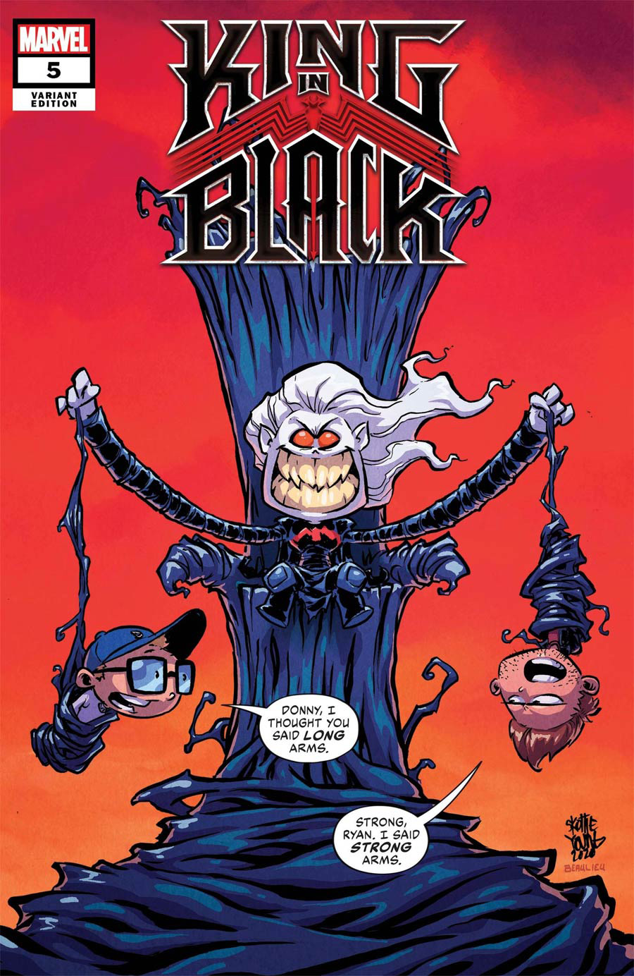 King In Black #5 Cover F Variant Skottie Young Cover (Limit 1 Per Customer)