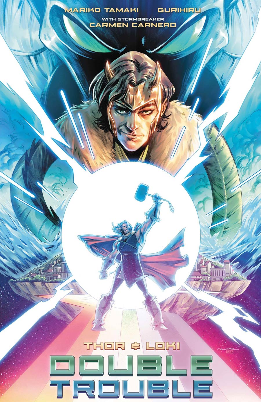 Thor & Loki Double Trouble #1 Cover B Variant Carmen Carnero Stormbreakers Cover
