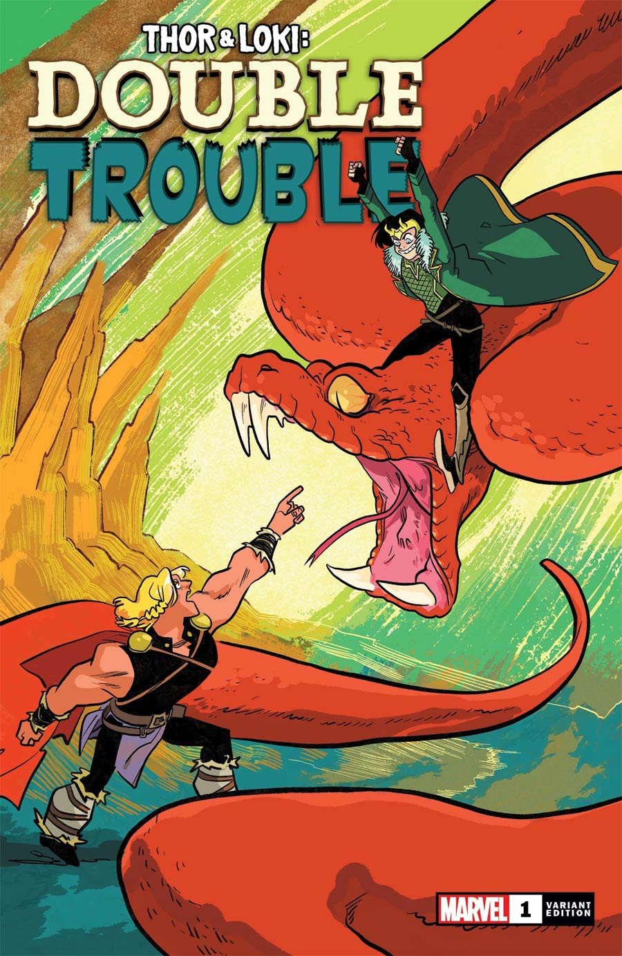 Thor & Loki Double Trouble #1 Cover C Variant Erica Henderson Cover