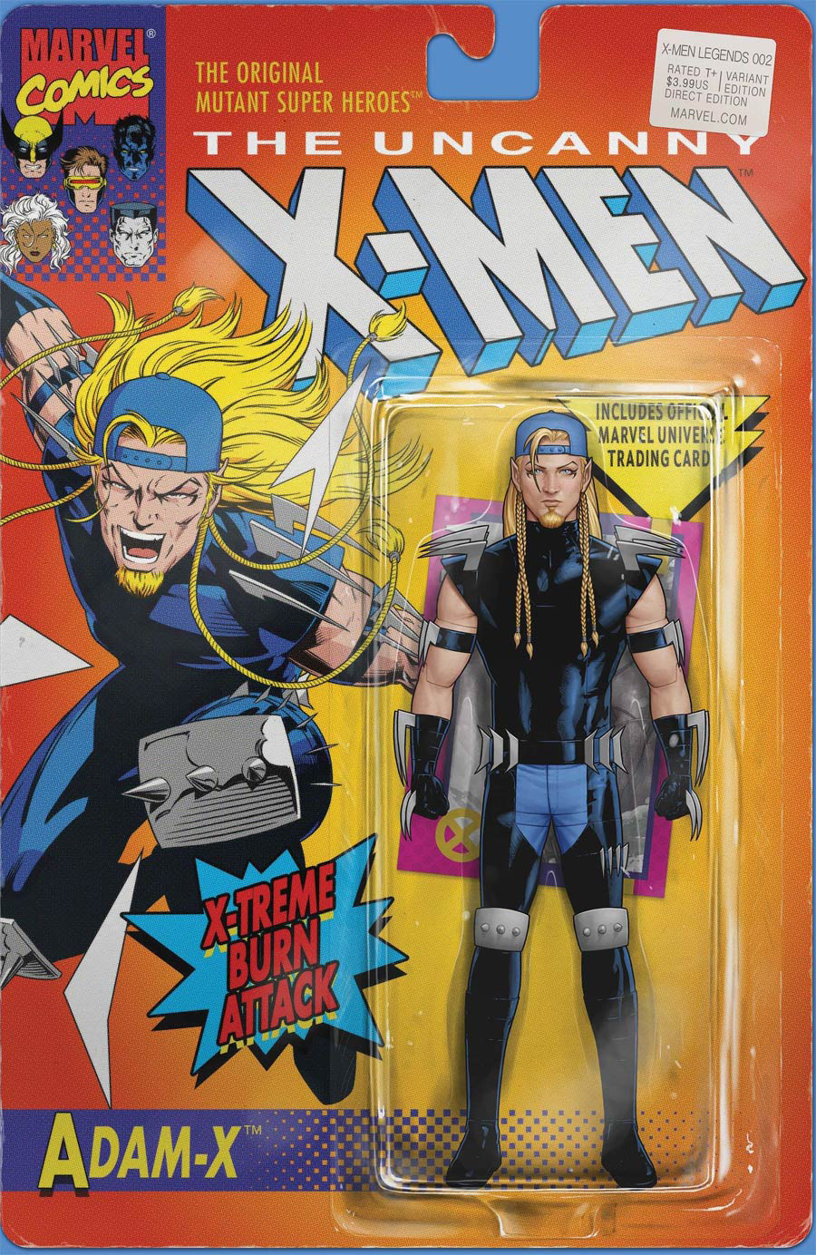 X-Men Legends #2 Cover B Variant John Tyler Christopher Action Figure Cover