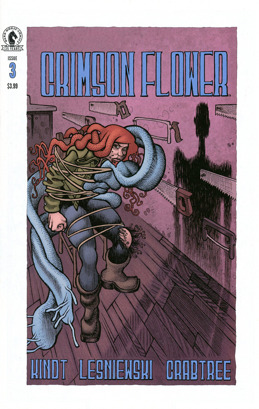 Crimson Flower #3 Cover A Regular Matt Lesniewski Cover