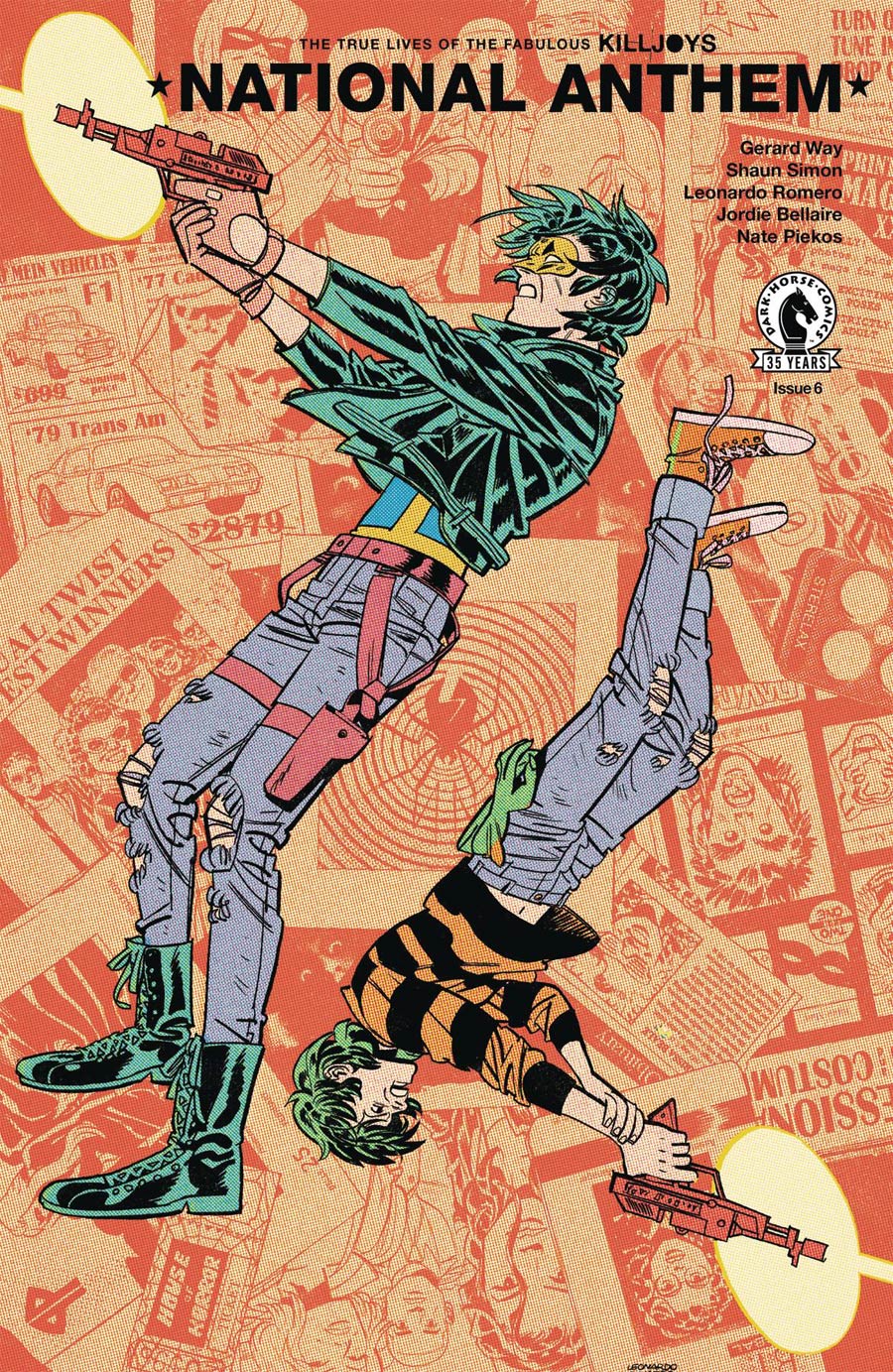 True Lives Of The Fabulous Killjoys National Anthem #6 Cover A Regular Leonardo Romero Cover