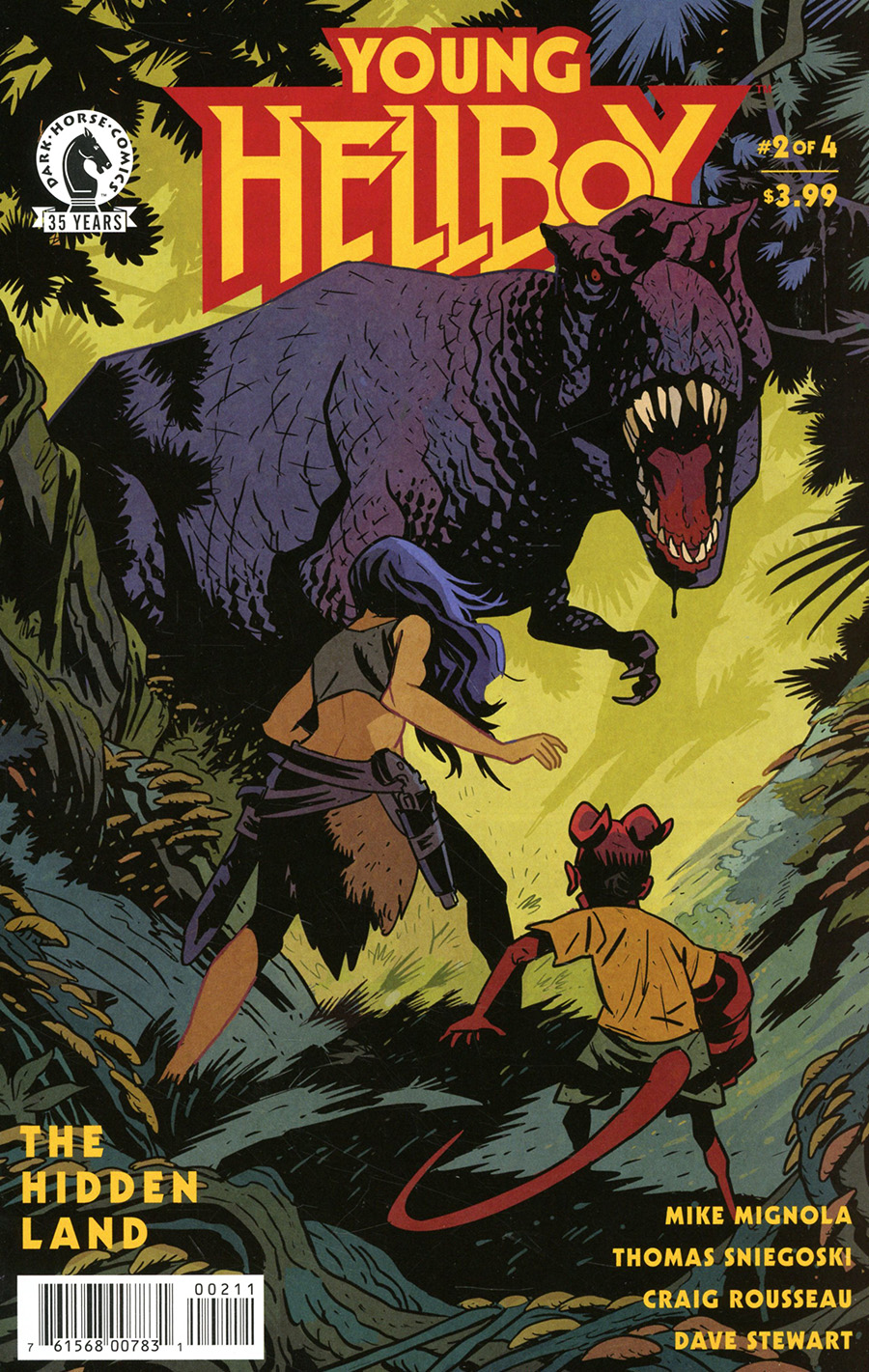 Young Hellboy The Hidden Land #2 Cover A Regular Matt Smith Cover