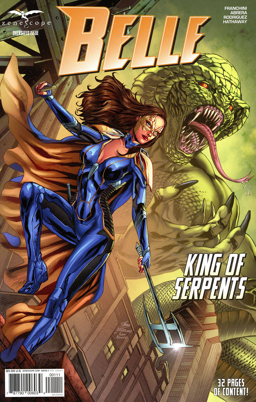 Grimm Fairy Tales Presents Belle King Of Serpents #1 (One Shot) Cover A Igor Vitorino