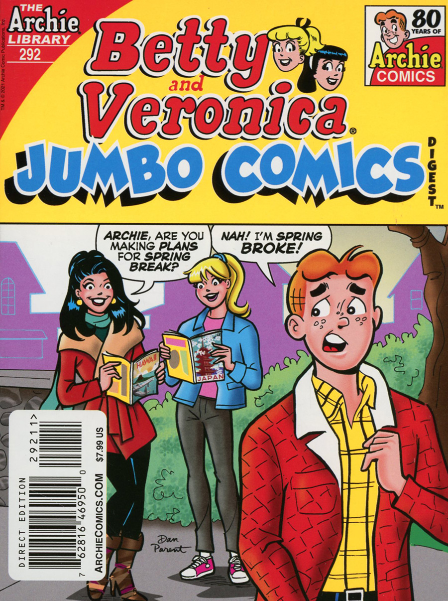 Betty & Veronica Jumbo Comics Digest #292