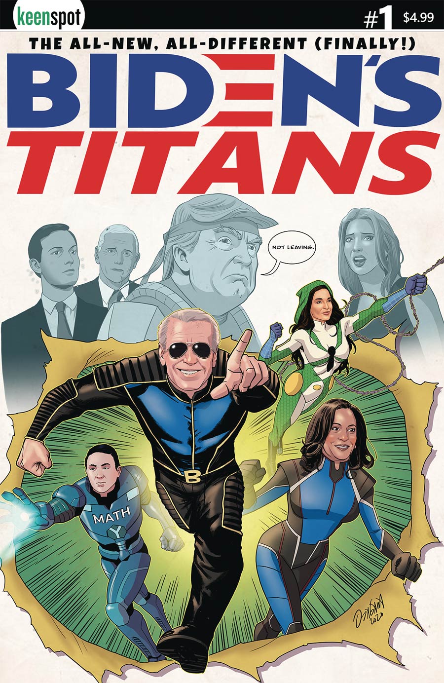 Bidens Titans #1 Cover A Regular Ryan Odagawa Cover