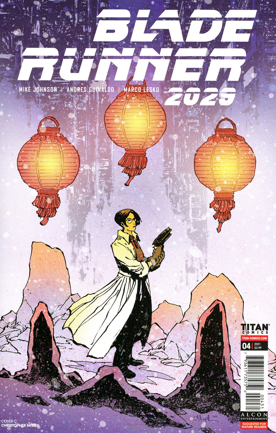 Blade Runner 2029 #4 Cover C Variant Christopher Mitten Cover