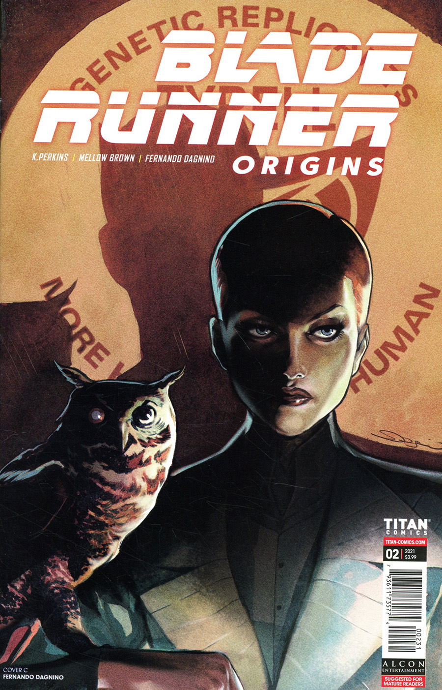 Blade Runner Origins #2 Cover C Variant Fernando Dagnino Cover