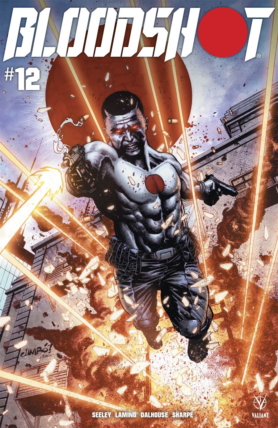 Bloodshot Vol 4 #12 Cover B Variant Jimbo Salgado Cover