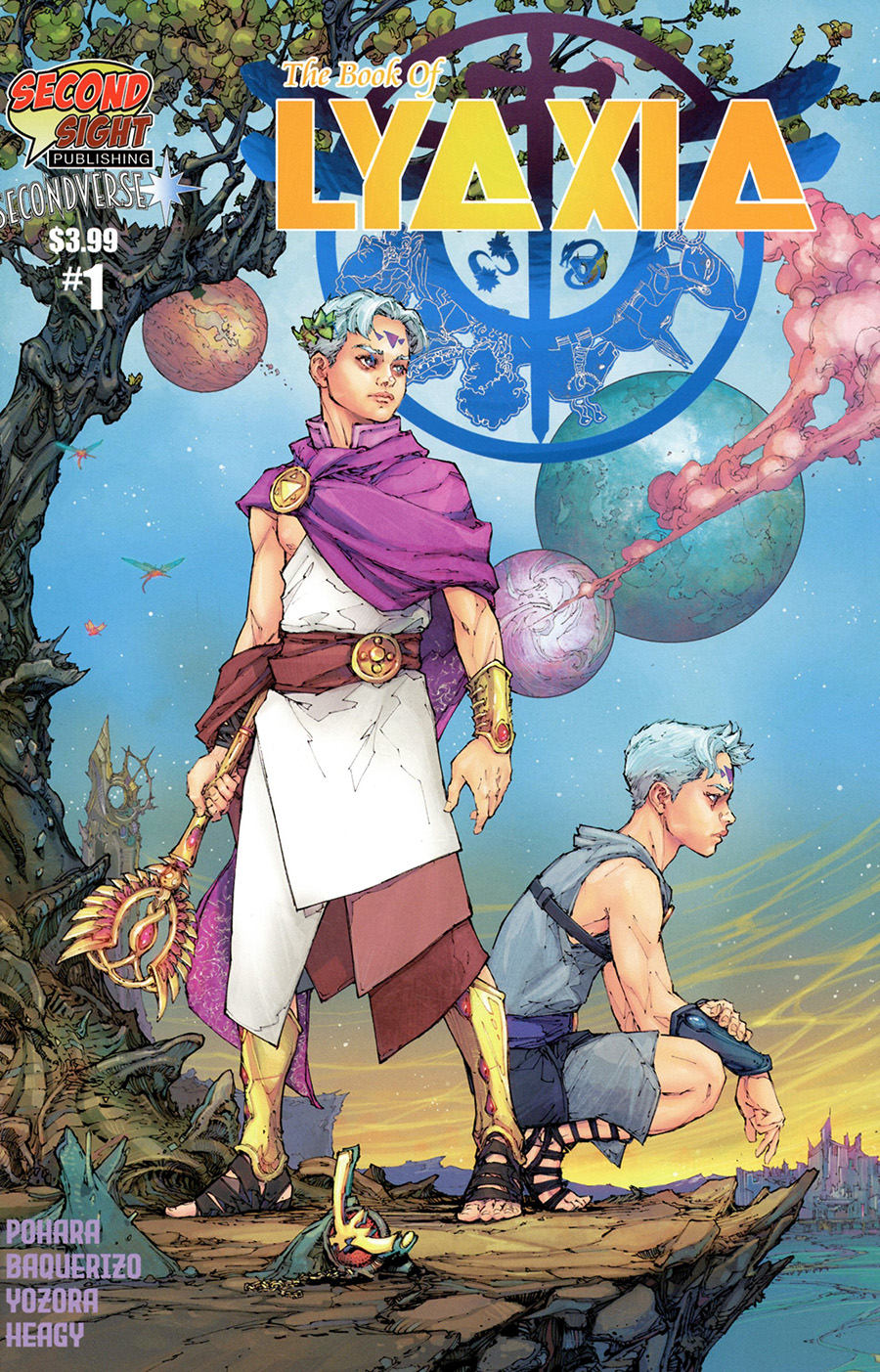 Book Of Lyaxia #1 Cover A Regular Kenneth Rocafort Cover