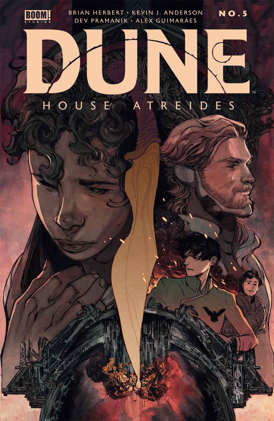 Dune House Atreides #5 Cover A Regular Evan Cagle Cover