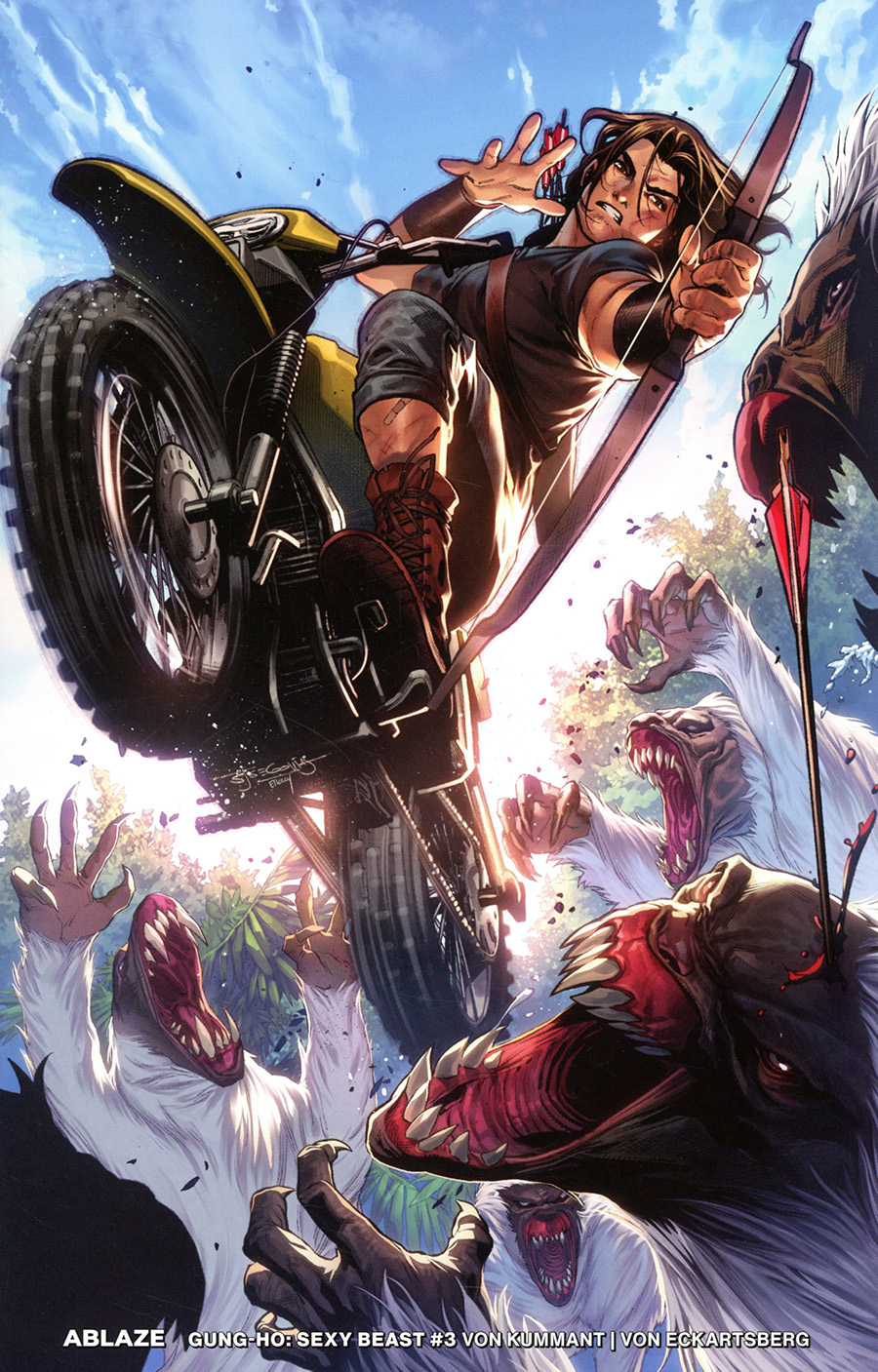 Gung-Ho Sexy Beast #3 Cover A Regular Stephen Segovia Cover