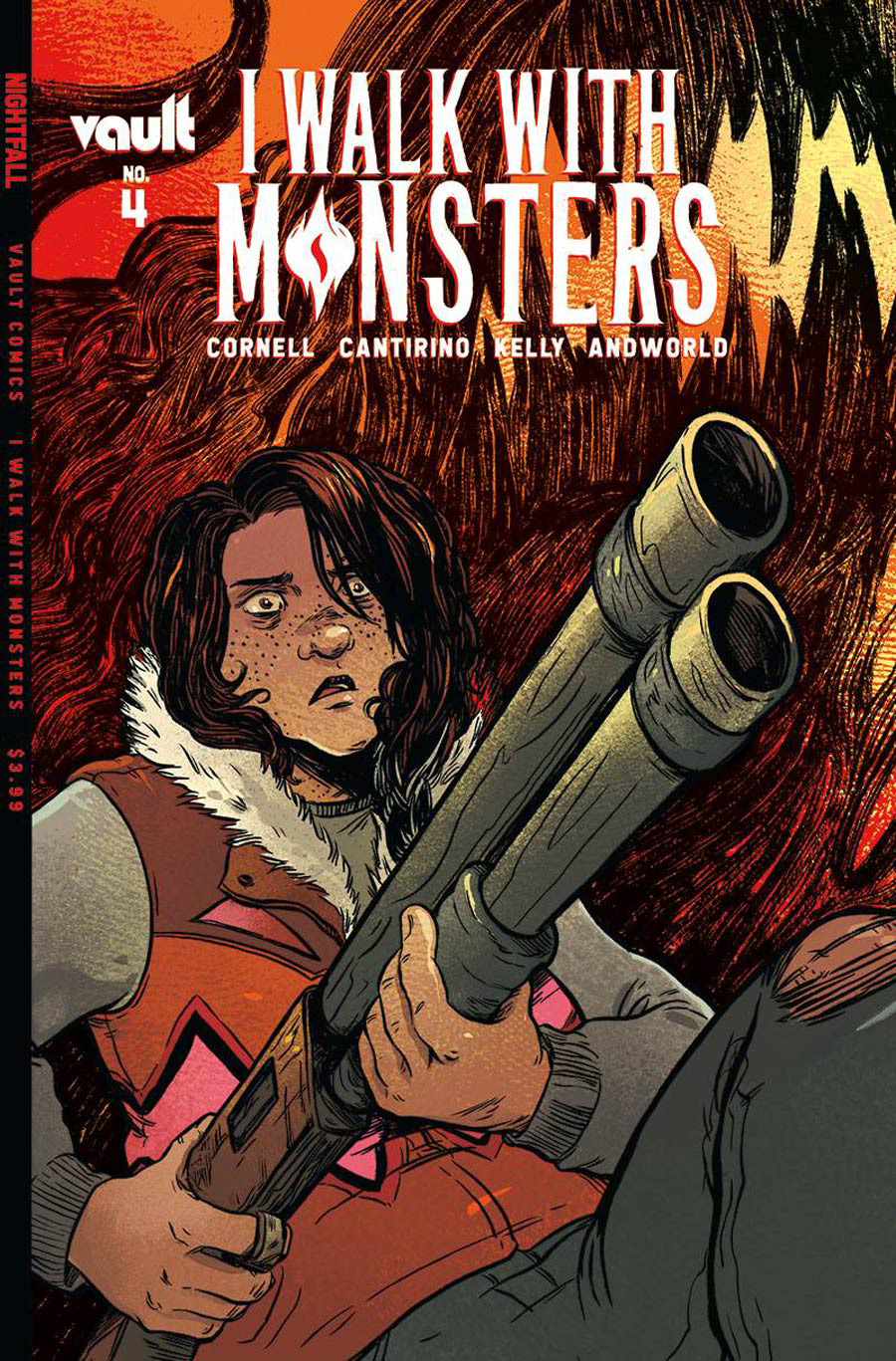 I Walk With Monsters #4 Cover A Regular Sally Cantirino Cover