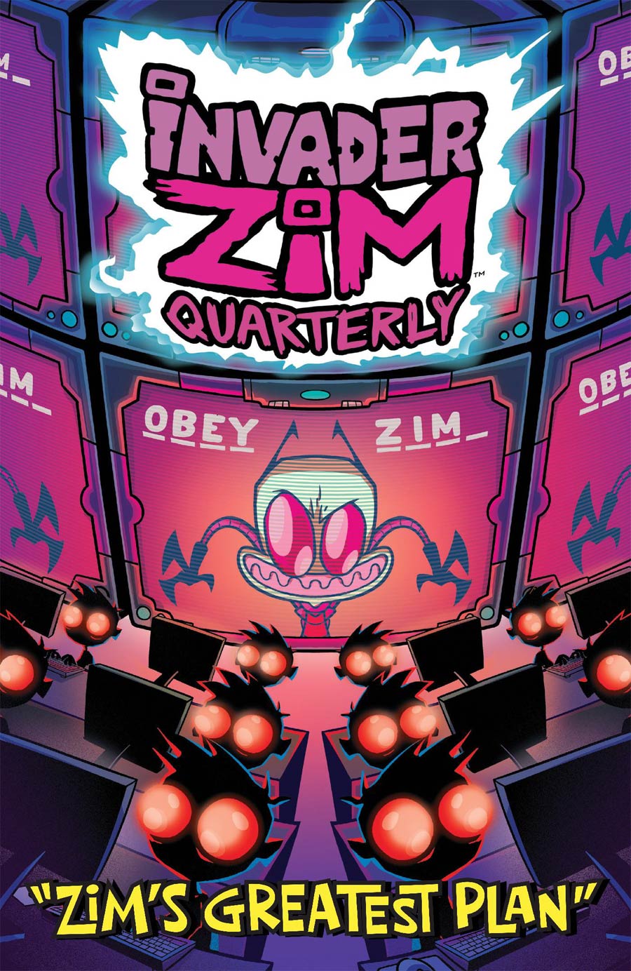 Invader Zim Quarterly #4 Zims Greatest Plan Cover A Regular Fred C Stresing Cover