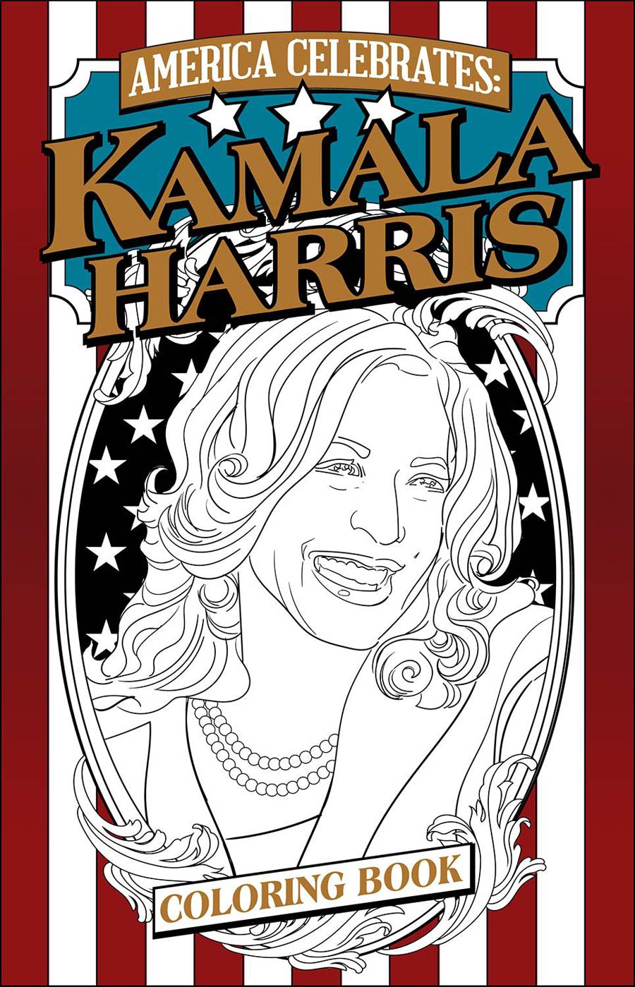 America Celebrates Kamala Harris Coloring Book