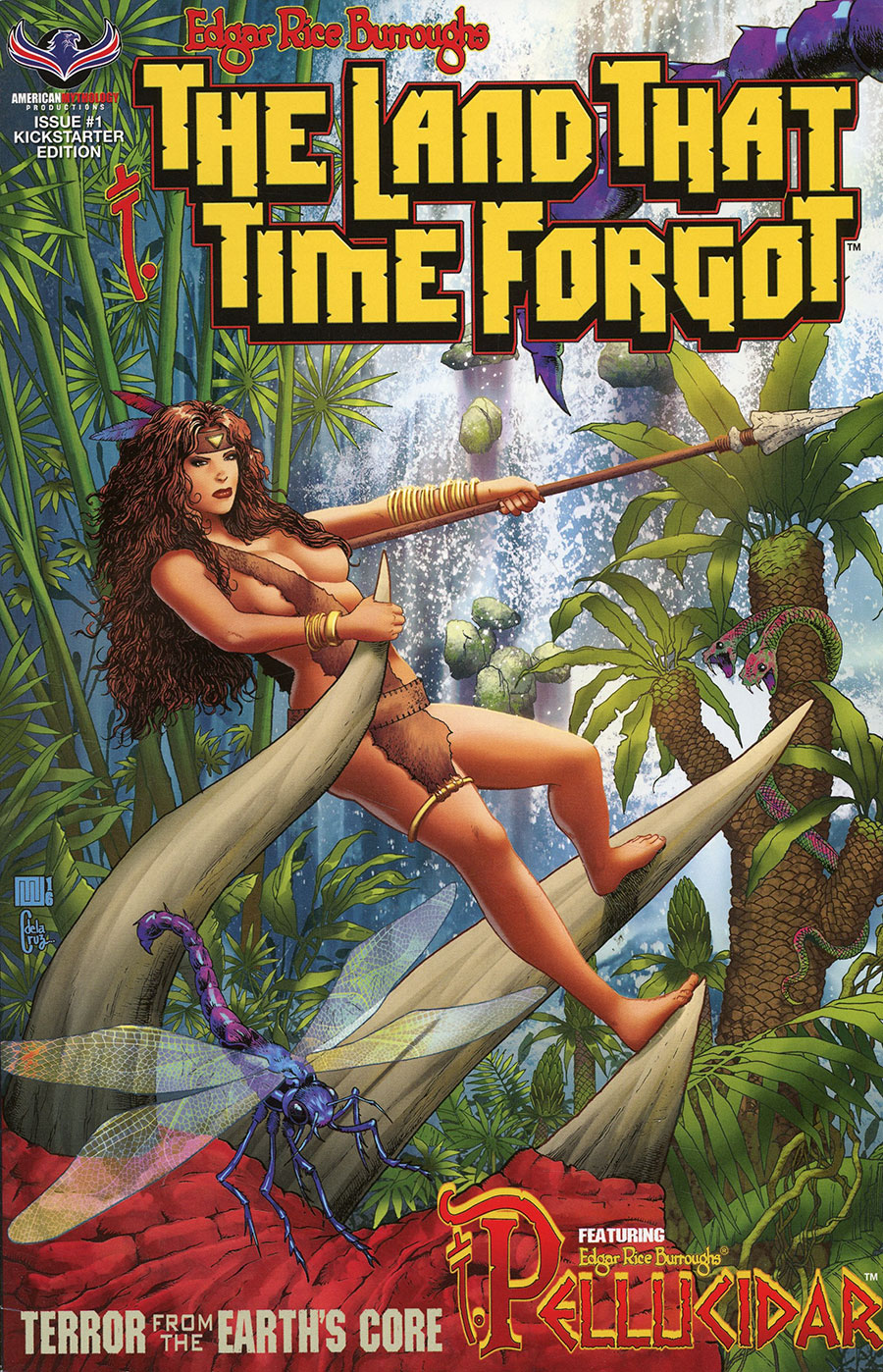 Land That Time Forgot Pellucidar Terror From The Earths Core Exclusive Cover