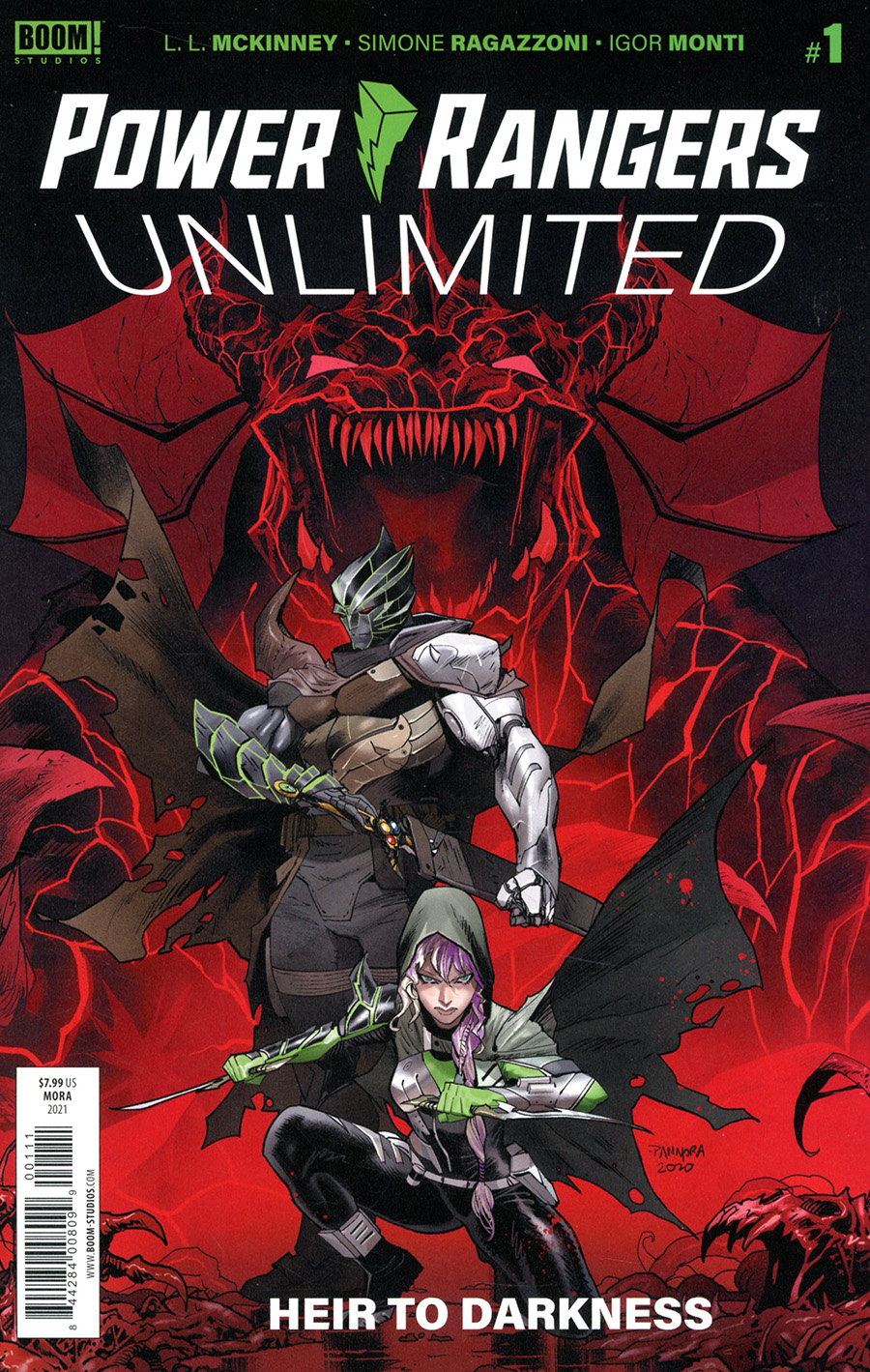 Power Rangers Unlimited Heir To Darkness #1 (One Shot) Cover A Regular Dan Mora Cover (Limit 1 Per Customer)