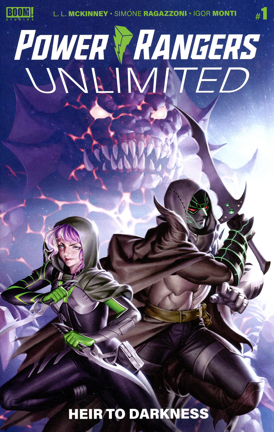 Power Rangers Unlimited Heir To Darkness #1 (One Shot) Cover B Variant Junggeun Yoon Connecting Cover (Limit 1 Per Customer)