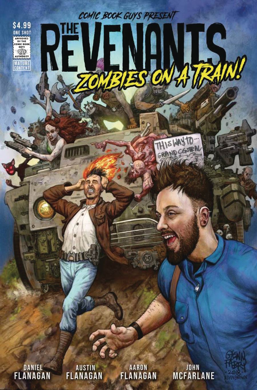 Revenants Zombies On A Train #1 (One Shot) Cover A Regular Glenn Fabry Cover
