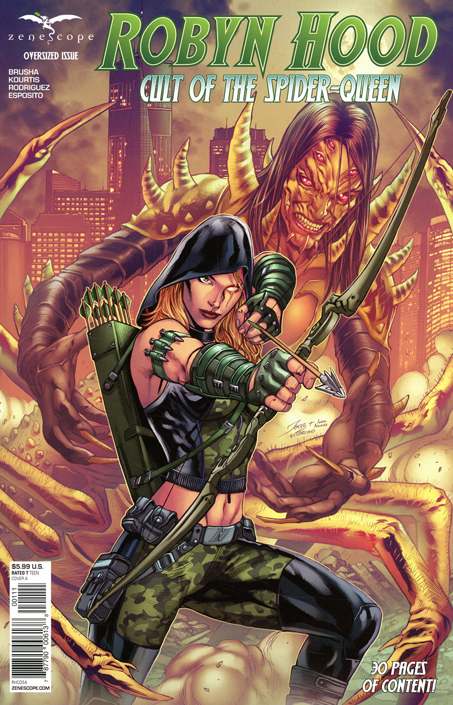 Grimm Fairy Tales Presents Robyn Hood Cult Of The Spider #1 (One Shot) Cover A Igor Vitorino