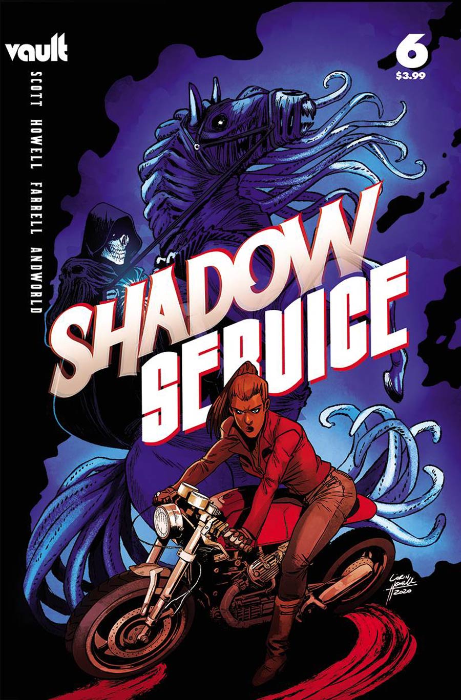 Shadow Service #6 Cover A Regular Corin Howell Cover