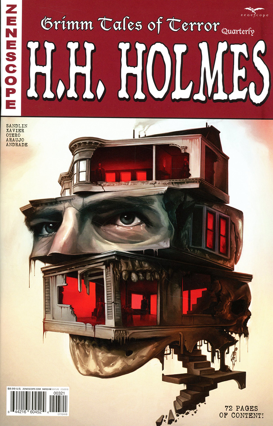 Grimm Fairy Tales Presents Grimm Tales Of Terror Quarterly #3 HH Holmes Cover B David Seidman