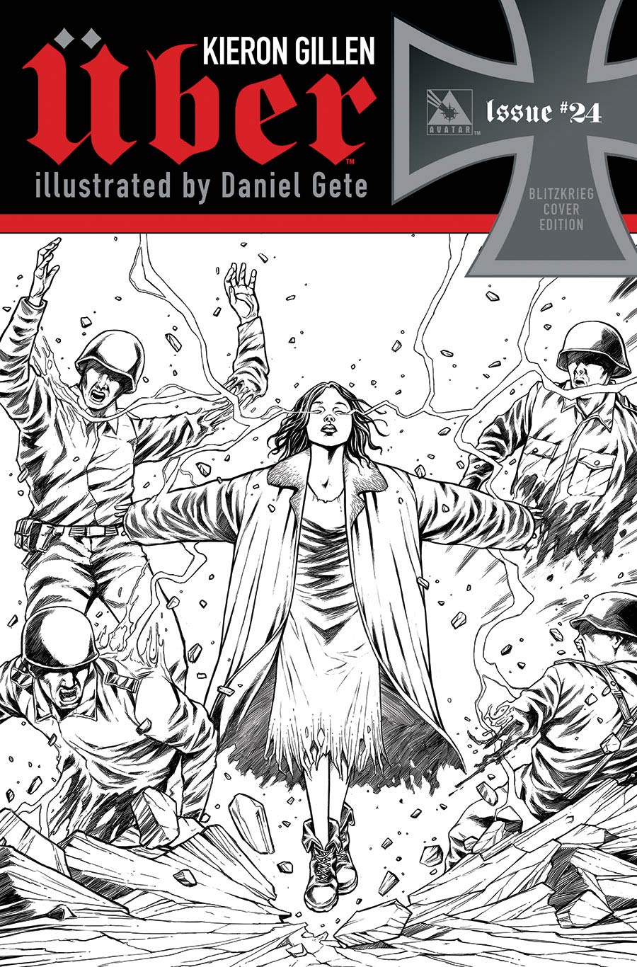 Uber #24 Blitzkrieg Cover Sale Edition