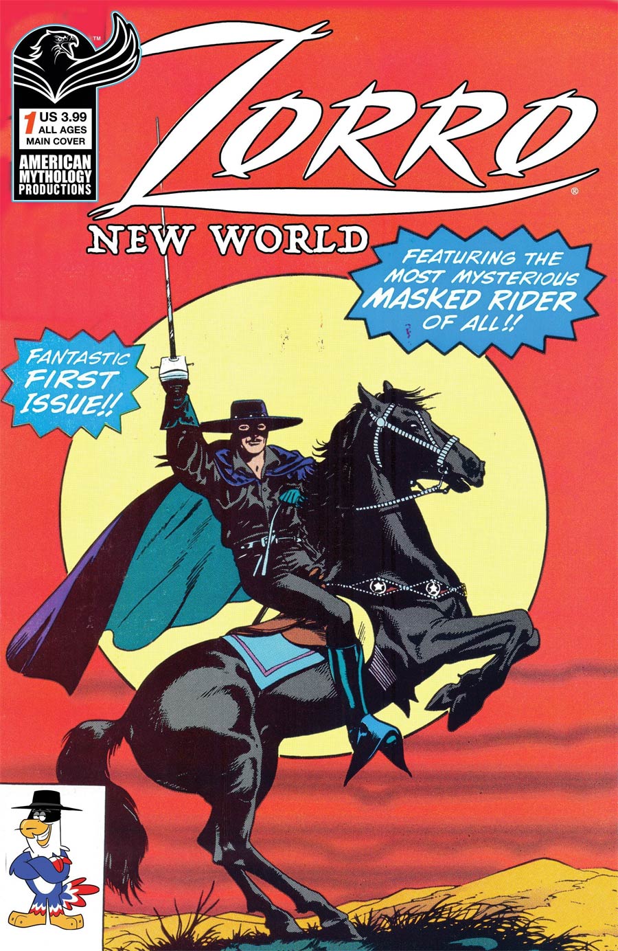 Zorro New World #1 Cover A Regular Mario Capaldi Cover