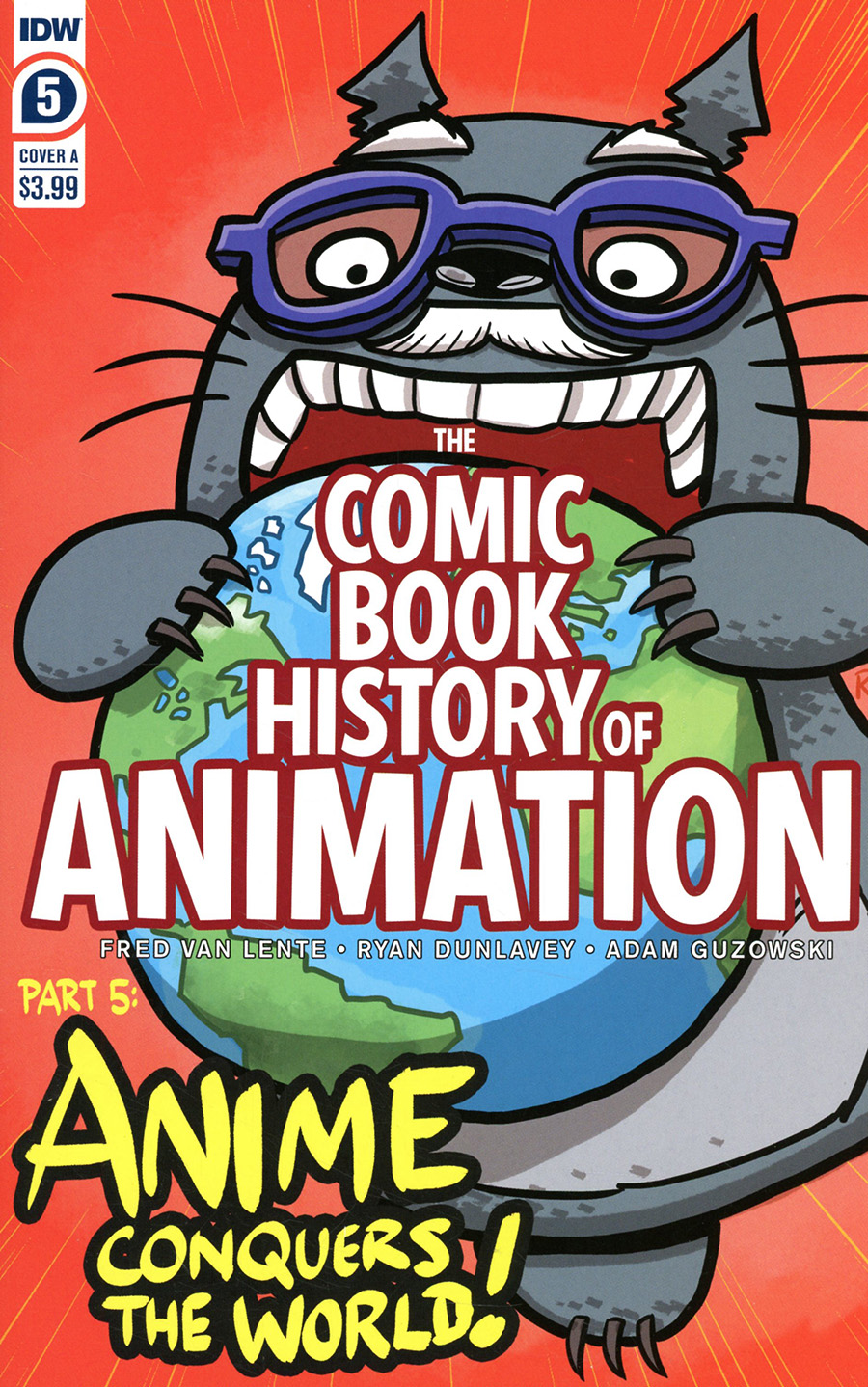 Comic Book History Of Animation #5 Cover A Regular Ryan Dunlavey Cover