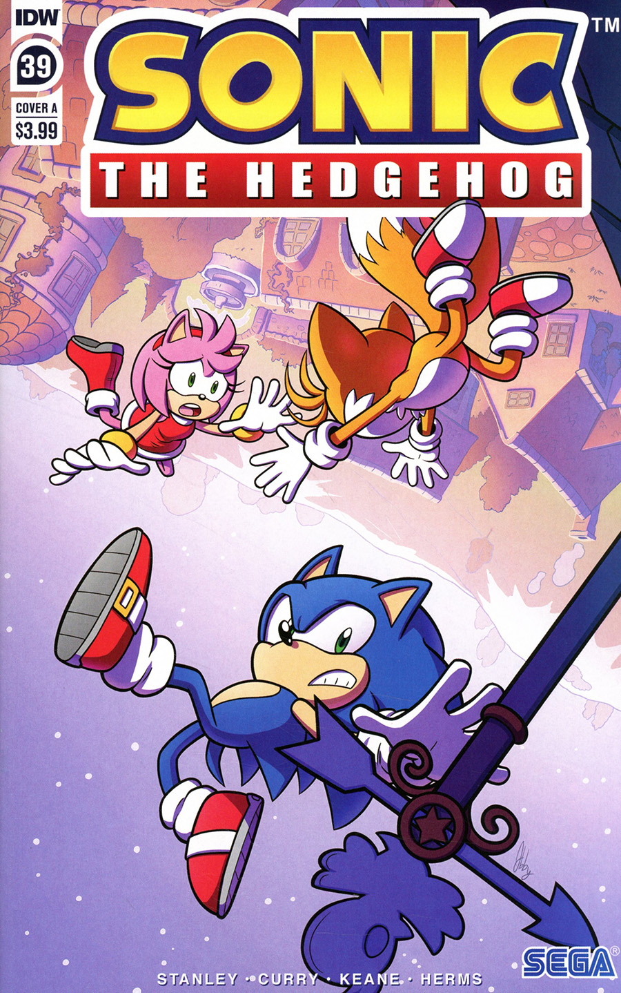 Sonic The Hedgehog Vol 3 #39 Cover A Regular Abby Bulmer Cover
