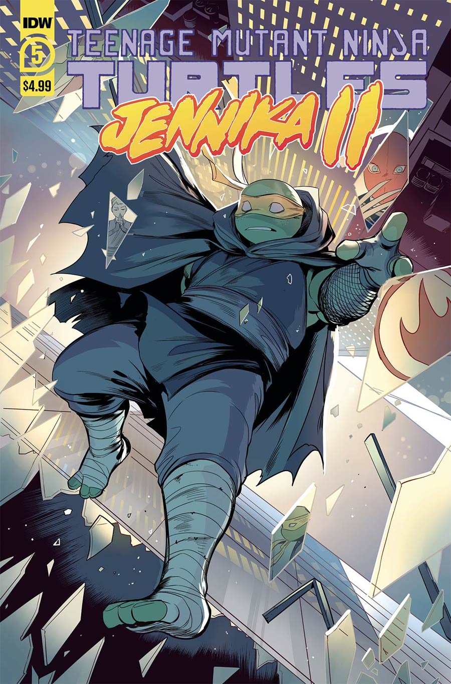 Teenage Mutant Ninja Turtles Jennika II #5 Cover A Regular Jodi Nishijima Cover