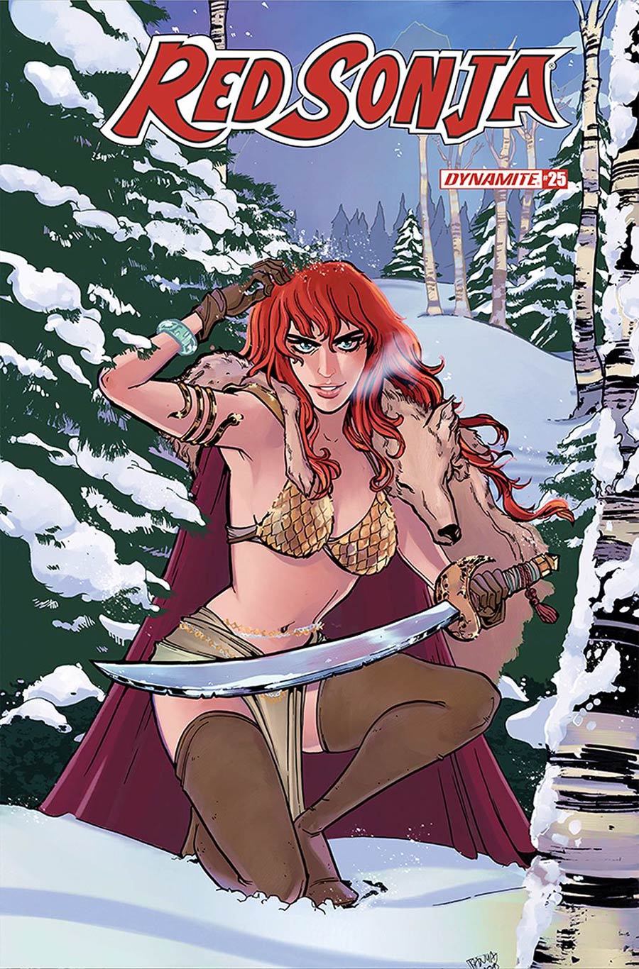 Red Sonja Vol 8 #25 Cover C Variant Sanya Anwar Cover