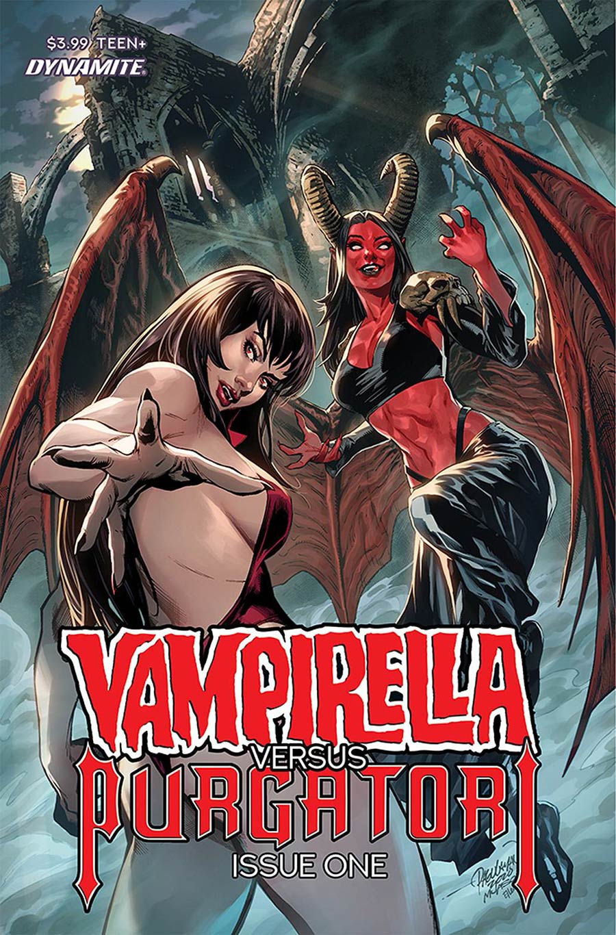 Vampirella vs Purgatori #1 Cover B Variant Carlo Pagulayan Cover