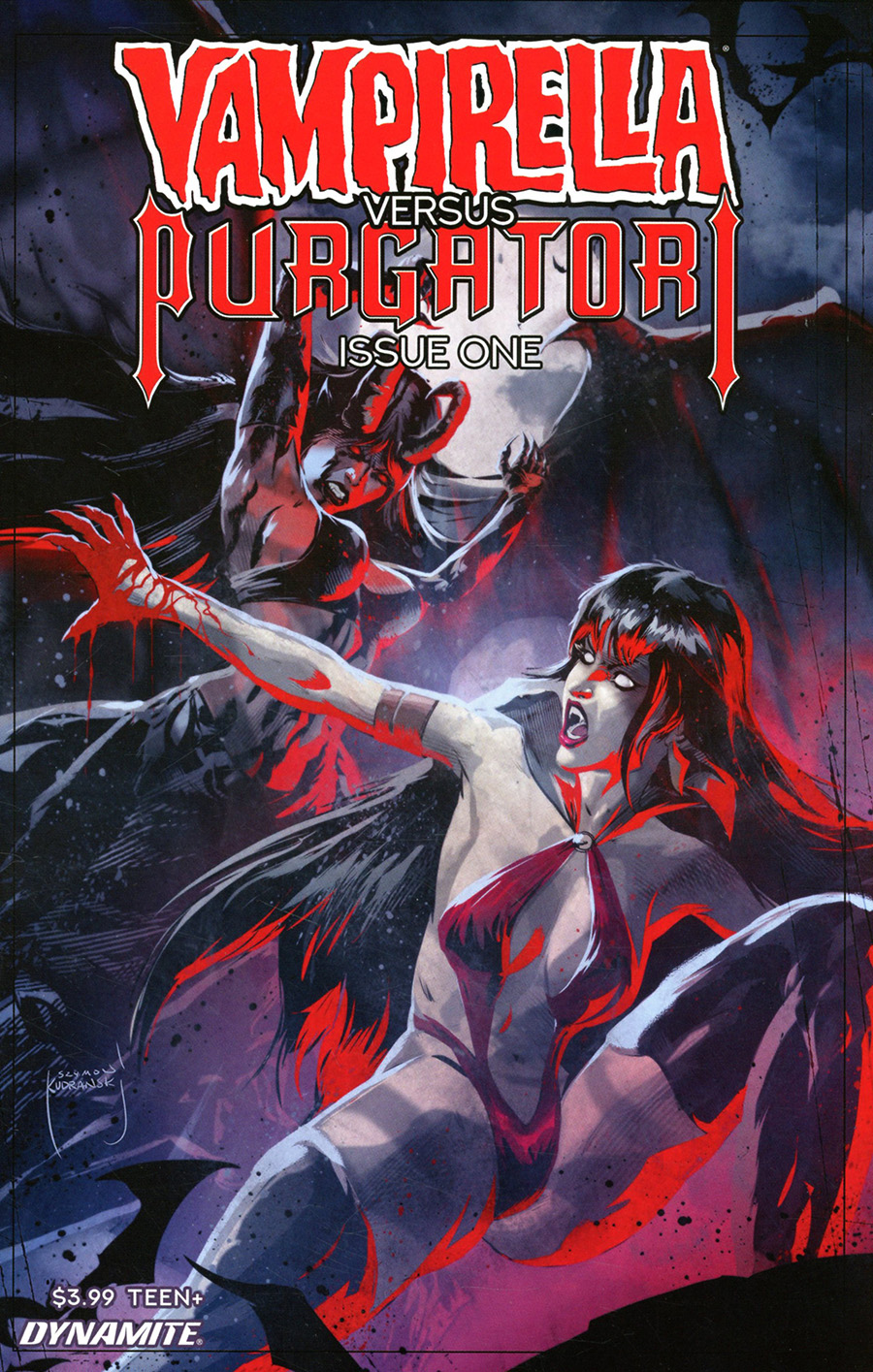 Vampirella vs Purgatori #1 Cover D Variant Szymon Kudranski Cover