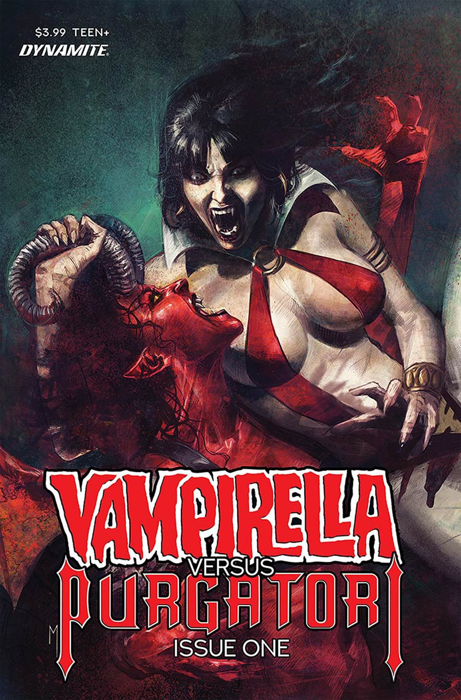 Vampirella vs Purgatori #1 Cover E Variant Marco Mastrazzo Cover