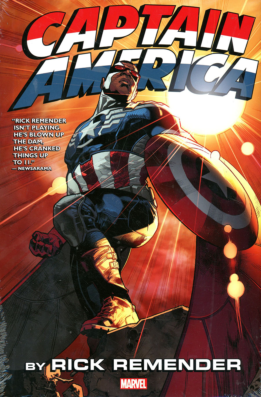 Captain America By Rick Remender Omnibus HC Direct Market Stuart Immonen Variant Cover
