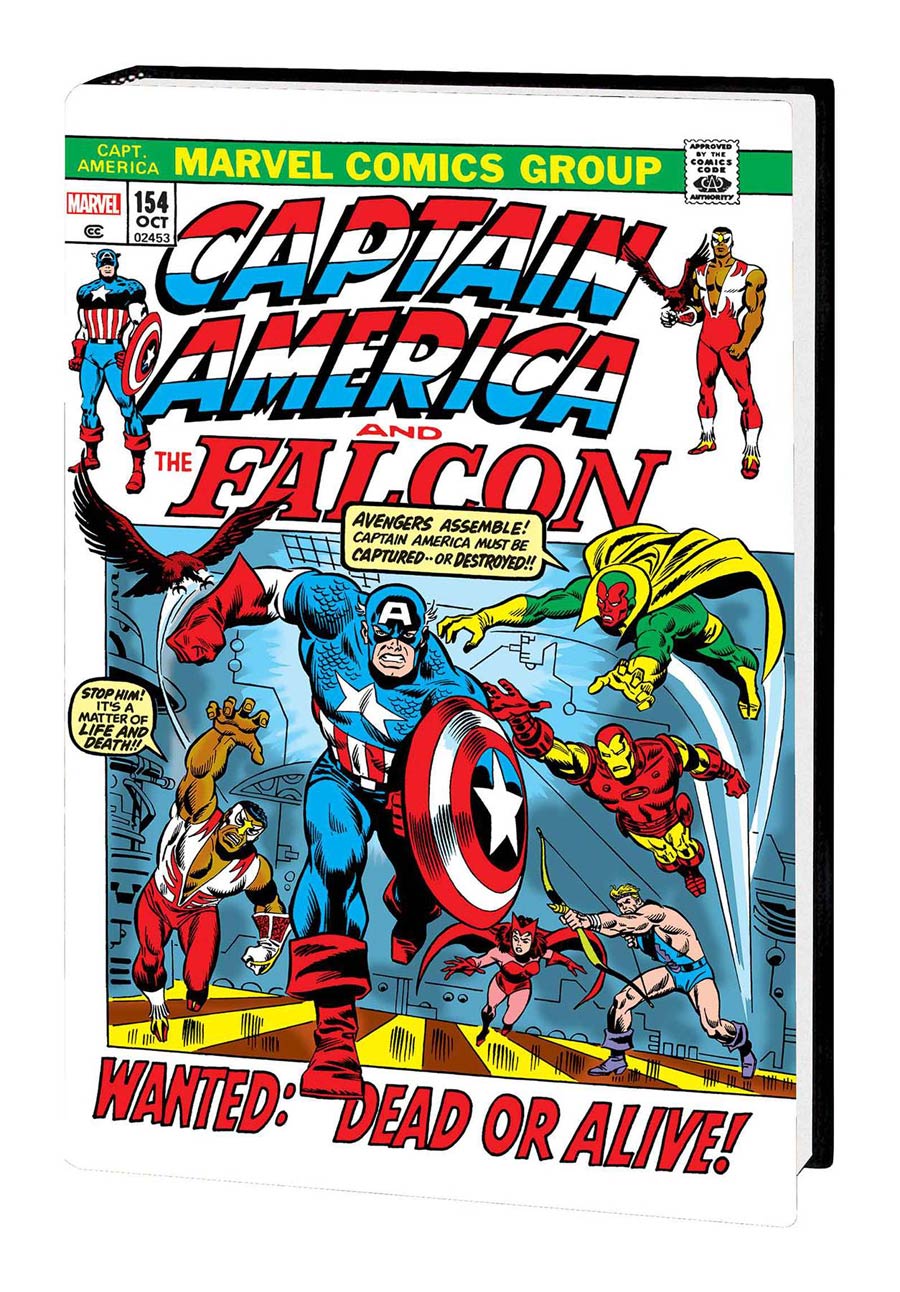 Captain America Omnibus Vol 3 HC Direct Market Sal Buscema Variant Cover