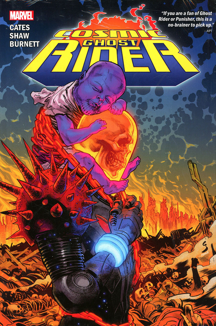 Cosmic Ghost Rider Omnibus Vol 1 HC Direct Market Geoff Shaw Variant Cover