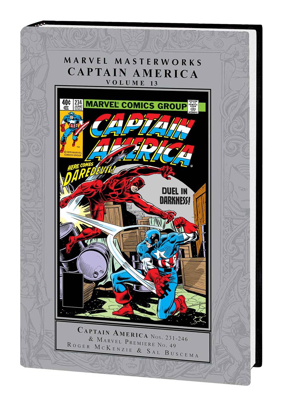 Marvel Masterworks Captain America Vol 13 HC Regular Dust Jacket