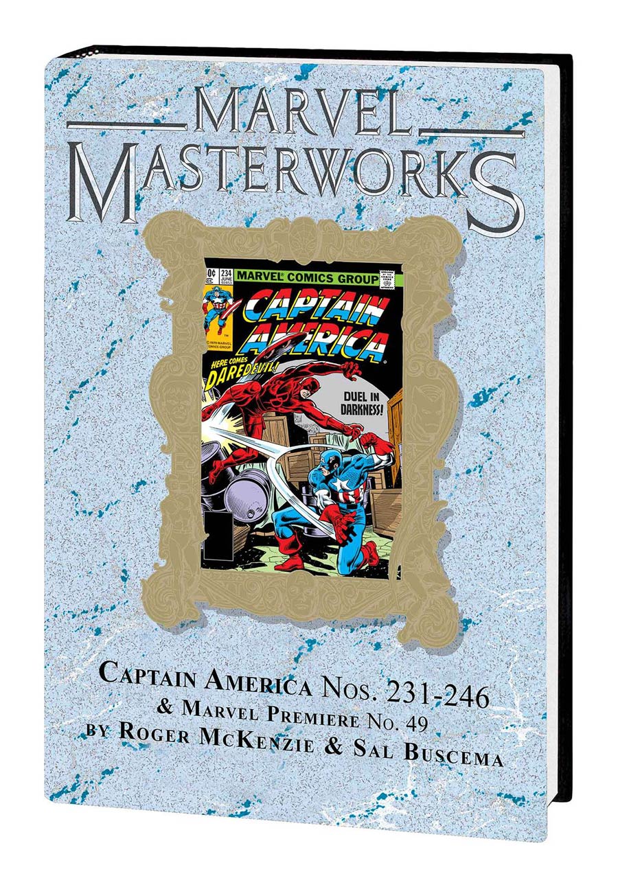 Marvel Masterworks Captain America Vol 13 HC Variant Dust Jacket