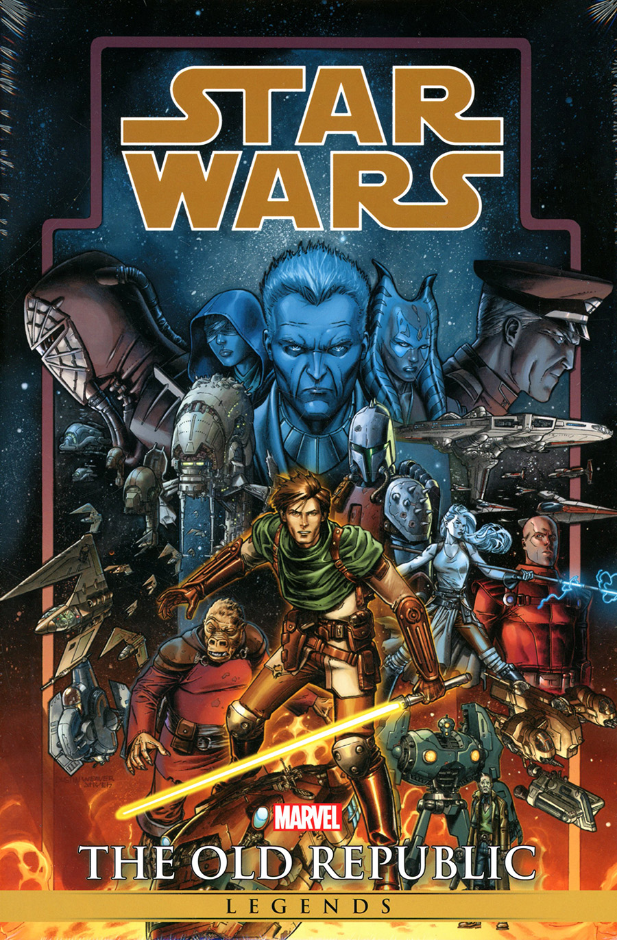 Star Wars Legends Old Republic Omnibus Vol 1 HC Book Market Brian Ching Cover