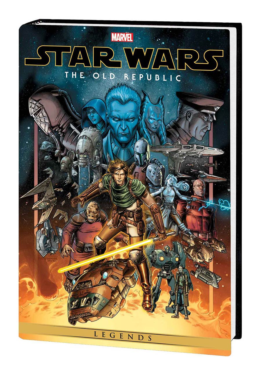 Star Wars Legends Old Republic Omnibus Vol 1 HC Direct Market Dustin Weaver Variant Cover