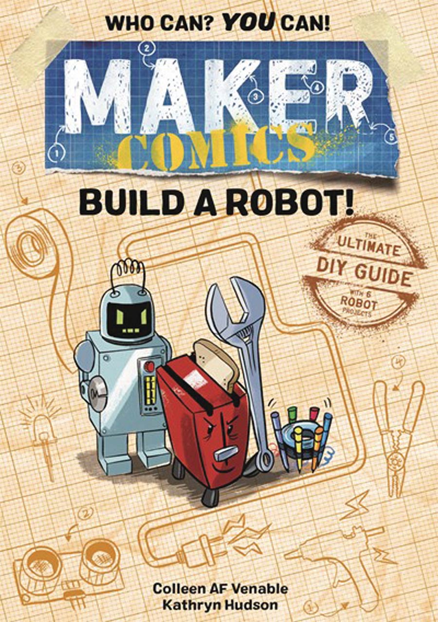 Maker Comics Build A Robot HC