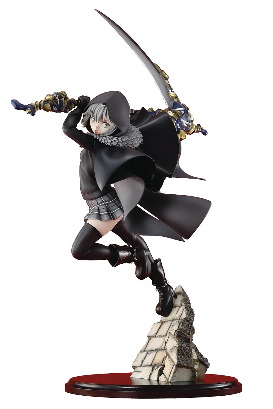 Case Files Of Lord El-Mello II Grace Note Gray 1/8 Scale PVC Figure