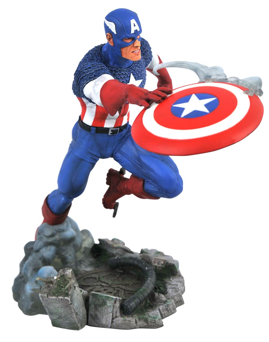 Marvel Comic Gallery VS Captain America PVC Statue